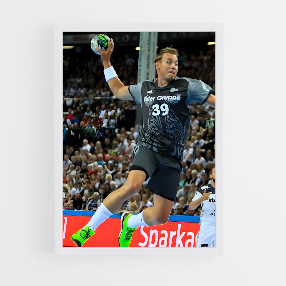 Poster Filip de jicha – affiche Handball (vue 3)